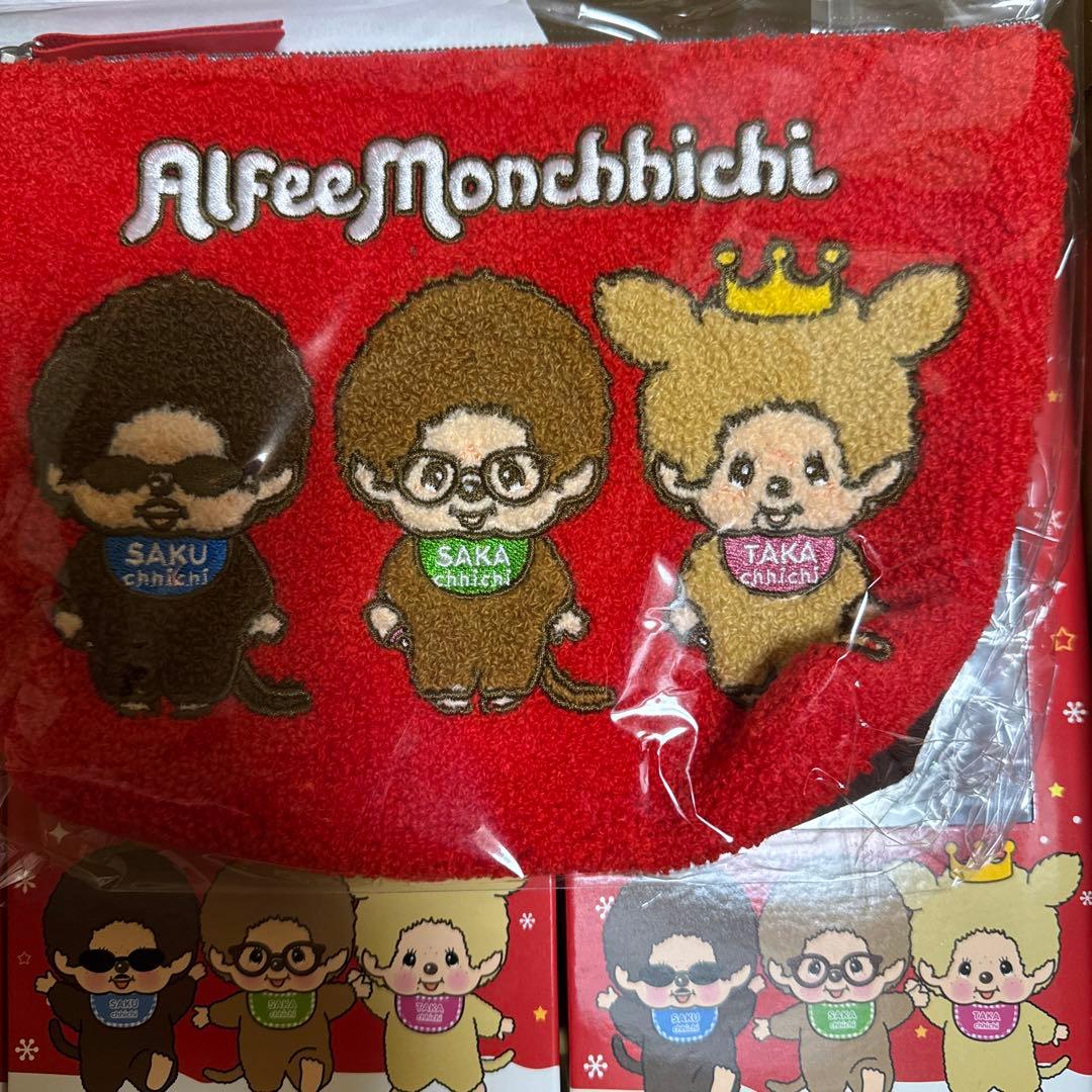 【激レア】THEALFEE　アルフィーモンチッチぬいぐるみ&ポ－チ