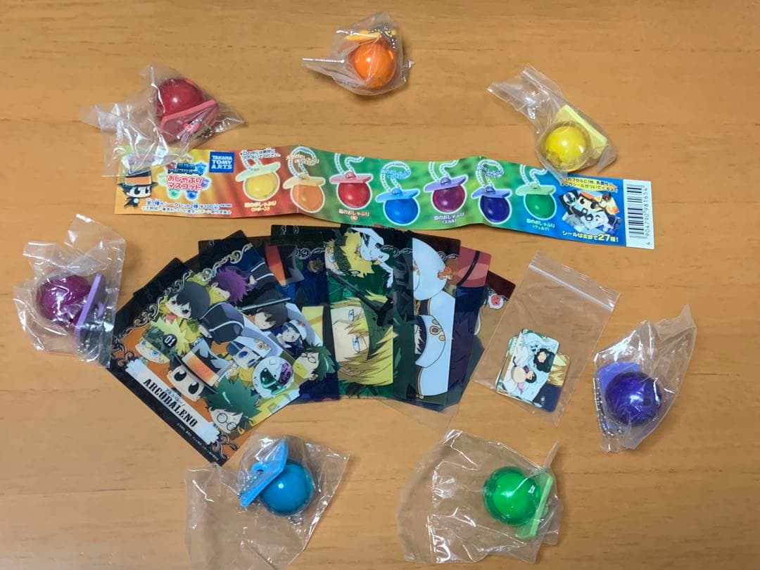 REBORN! おしゃぶりマスコット&クリアカ－ド&シ－ル　3点セット