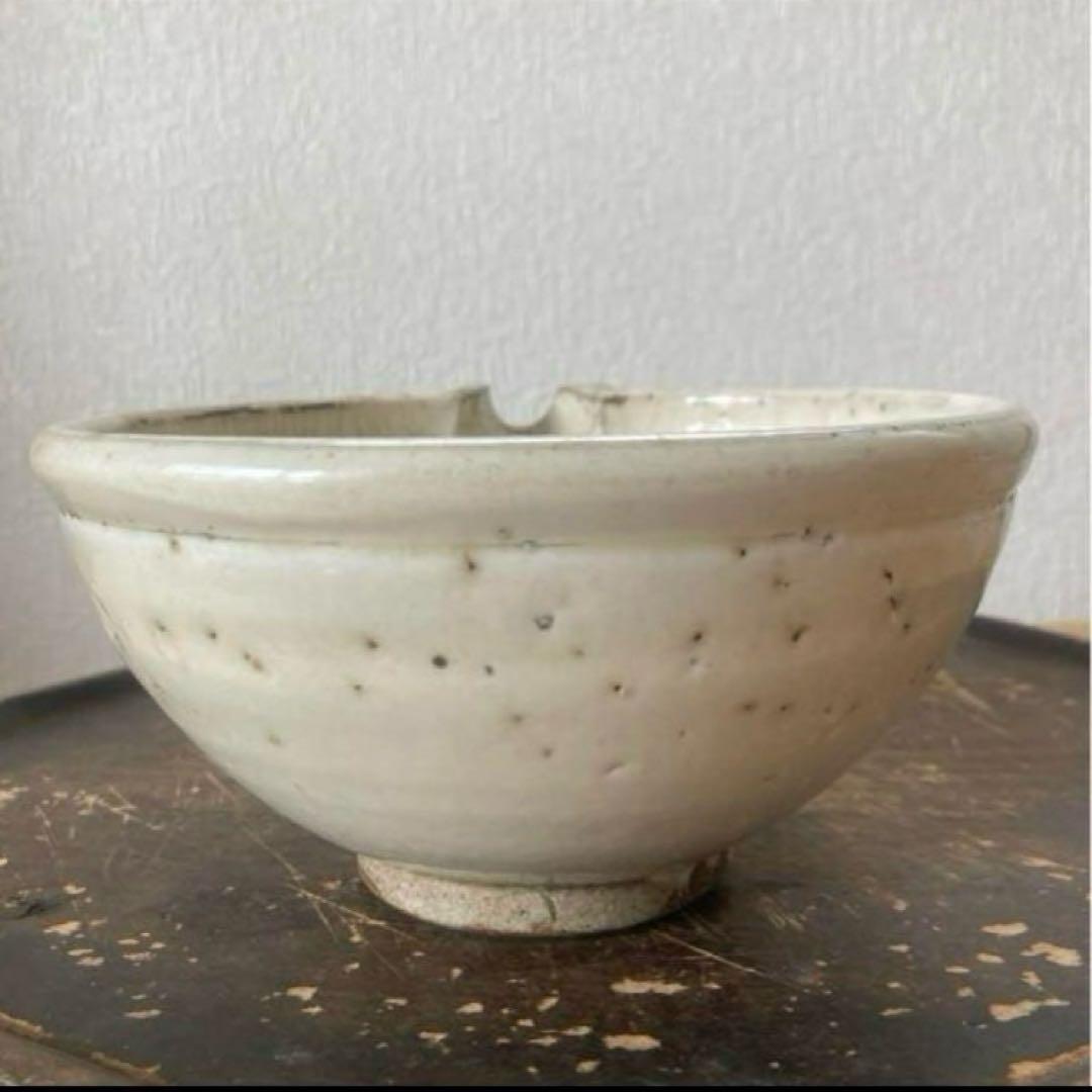 江戸明治期　平清水焼　片口　骨董　李朝　白磁　古道具坂田　古民具　岩切秀央