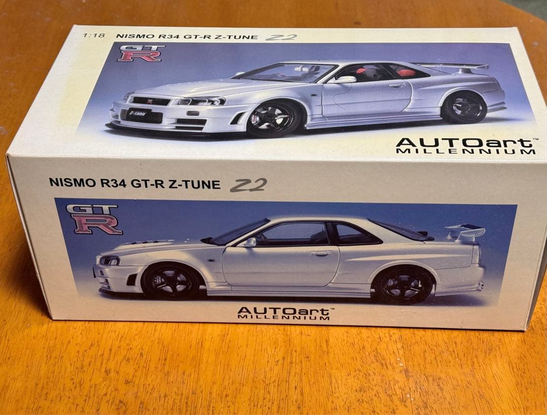 オートアート製　1/18 NISMO R34 GT-R Z-TUNE