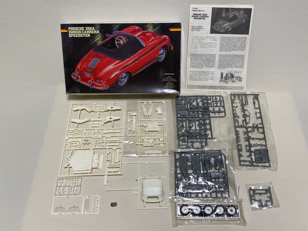 フジミ模型　ポルシェ　1/24 4台+1台(ジャンク)