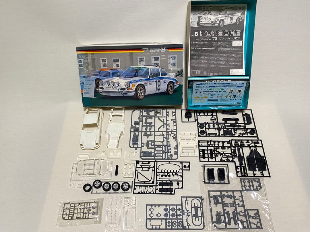 フジミ模型　ポルシェ　1/24 4台+1台(ジャンク)