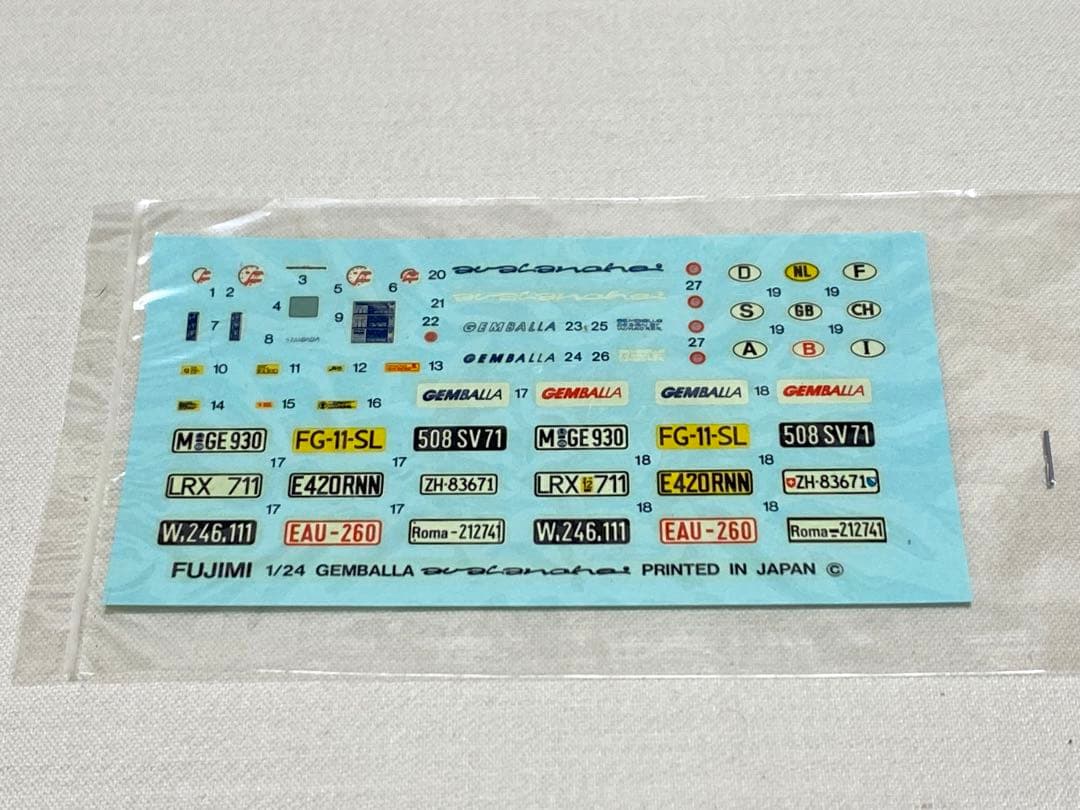 フジミ模型　ポルシェ　1/24 4台+1台(ジャンク)