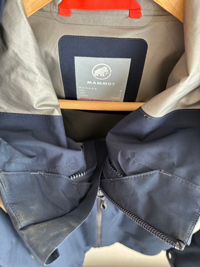 【カズ】MAMMUT(マムート)シェルジャケット ゴアテックス