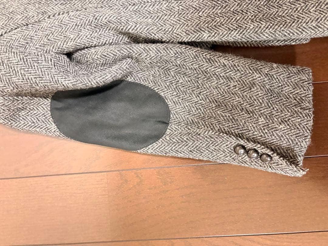 ド*ク様 Harris Tweed ヘリンボーンブレザー