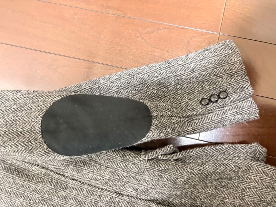 ド*ク様 Harris Tweed ヘリンボーンブレザー