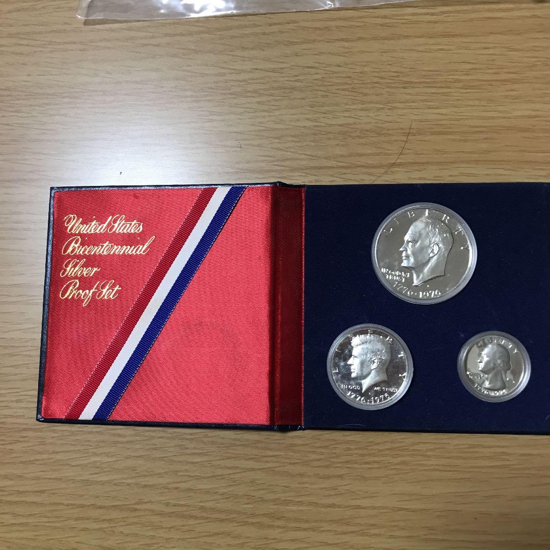 アメリカ建国記念硬貨3枚セット