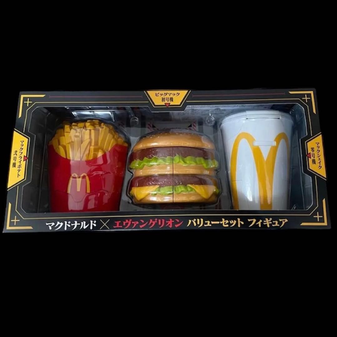 新品5個セット マクドナルド エヴァンゲリオン コラボ フィギュア