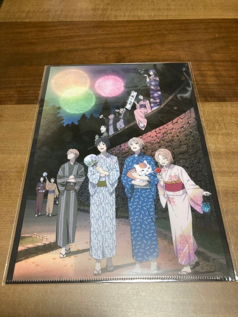 夏目友人帳 クリアファイル 人吉 夏目貴志 にゃんこ先生