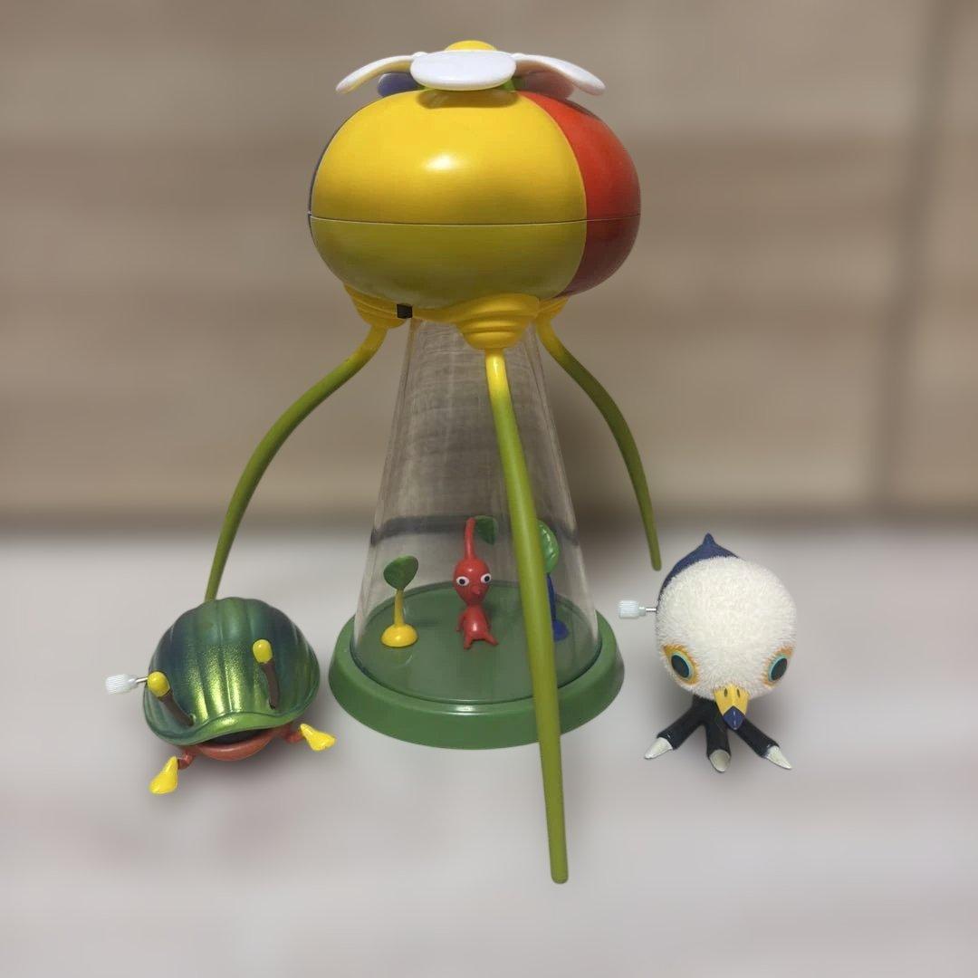 ピクミン一番くじ　ラストワン賞せまる原生生物コレクション　ヒナガラス　コガネモチ