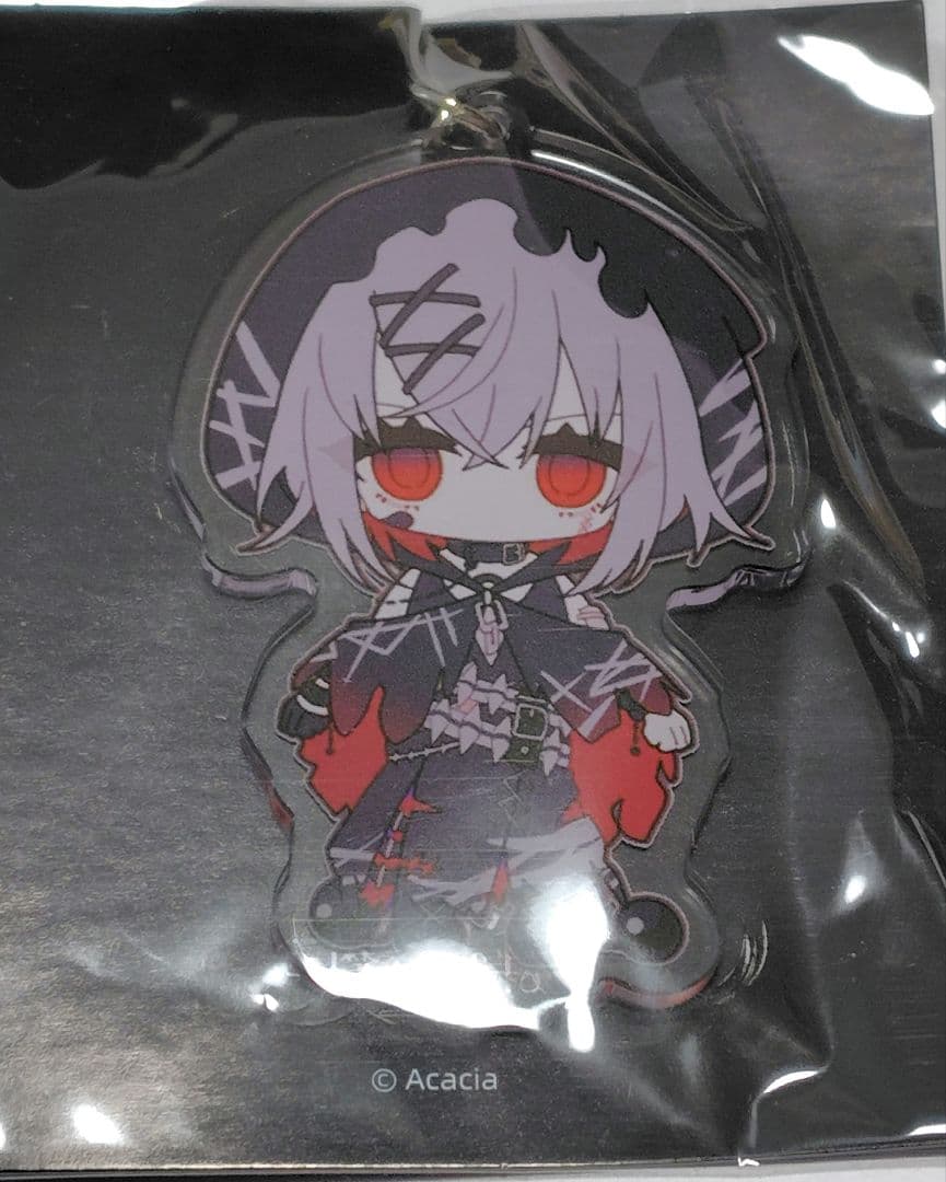 魔法少女ノ魔女裁判 CF特典 アクリルキーホルダー　紫藤アリサ