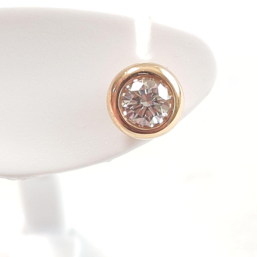 【美品】ティファニー K18 バイザヤード ダイヤモンドピアス 7112