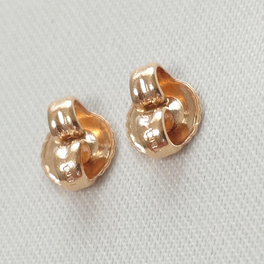 【美品】ティファニー K18 バイザヤード ダイヤモンドピアス 7112