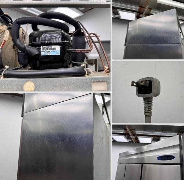 激安　冷蔵庫【現地引取のみ】ホシザキ HR-180ZT 単相 100V　６枚ドア