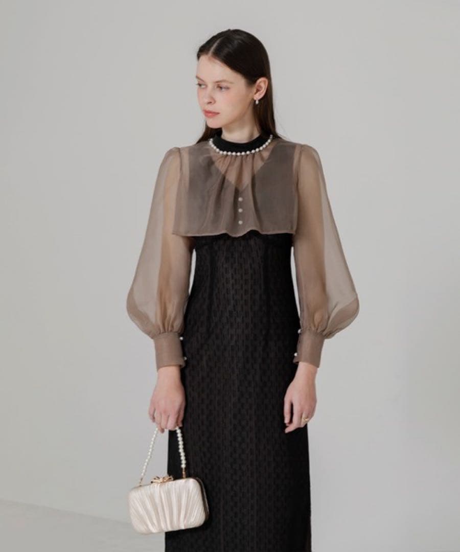 ドレス 「LEJA」レースワンピースドレス 結婚式 パーティードレス 成人式