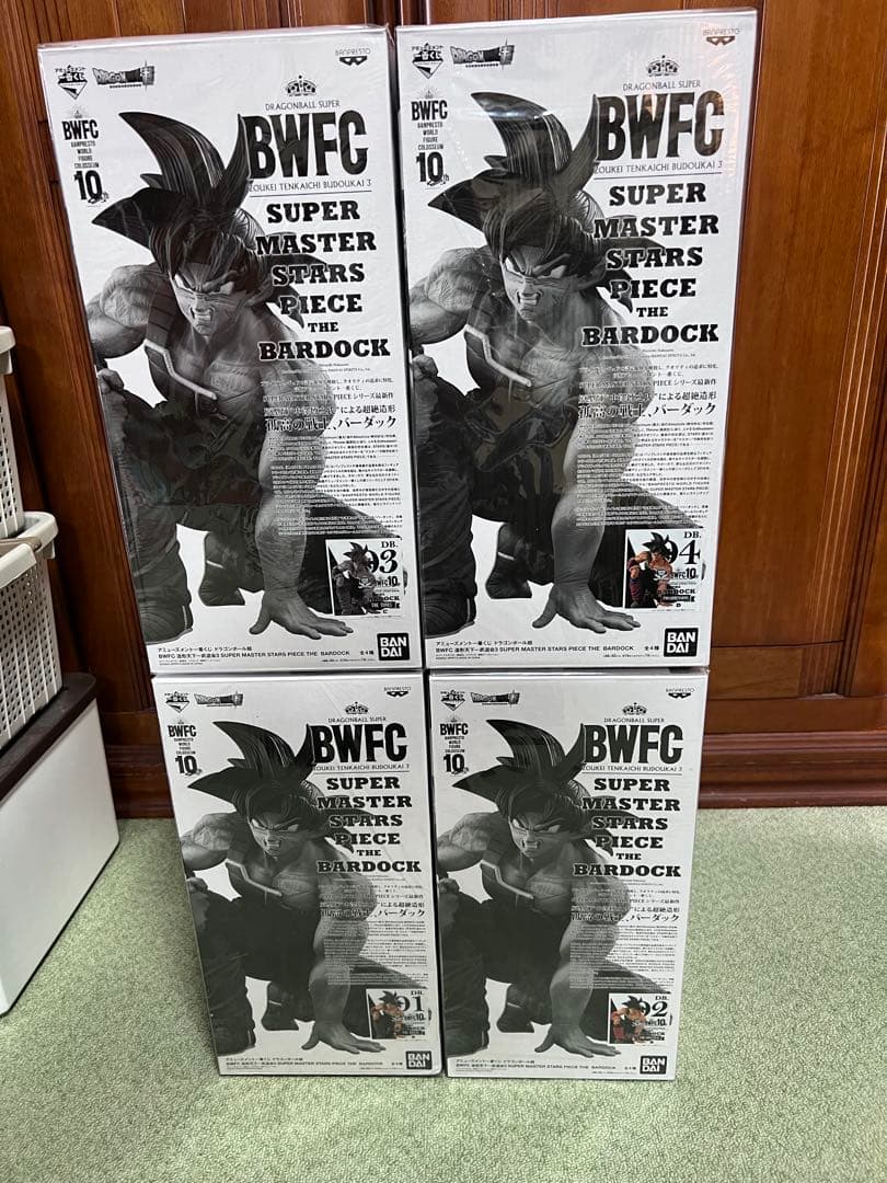 BWFC SMSP バーダック フィギュア 4体セット