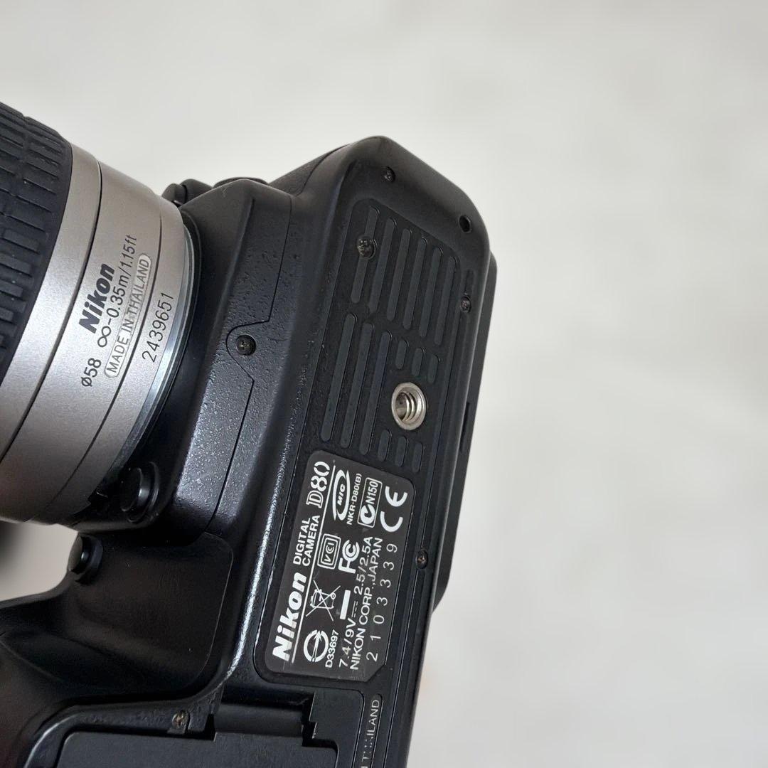Nikon D80 AF NIKKOR 28-80mmレンズ付デジタル一眼レフ