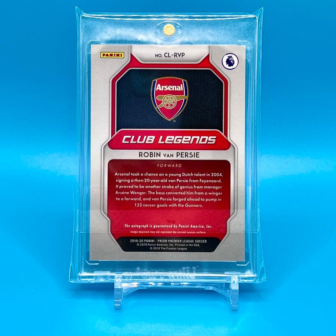 PANINI VAN PERSIE AUTO ファンペルシ 直筆サインカード