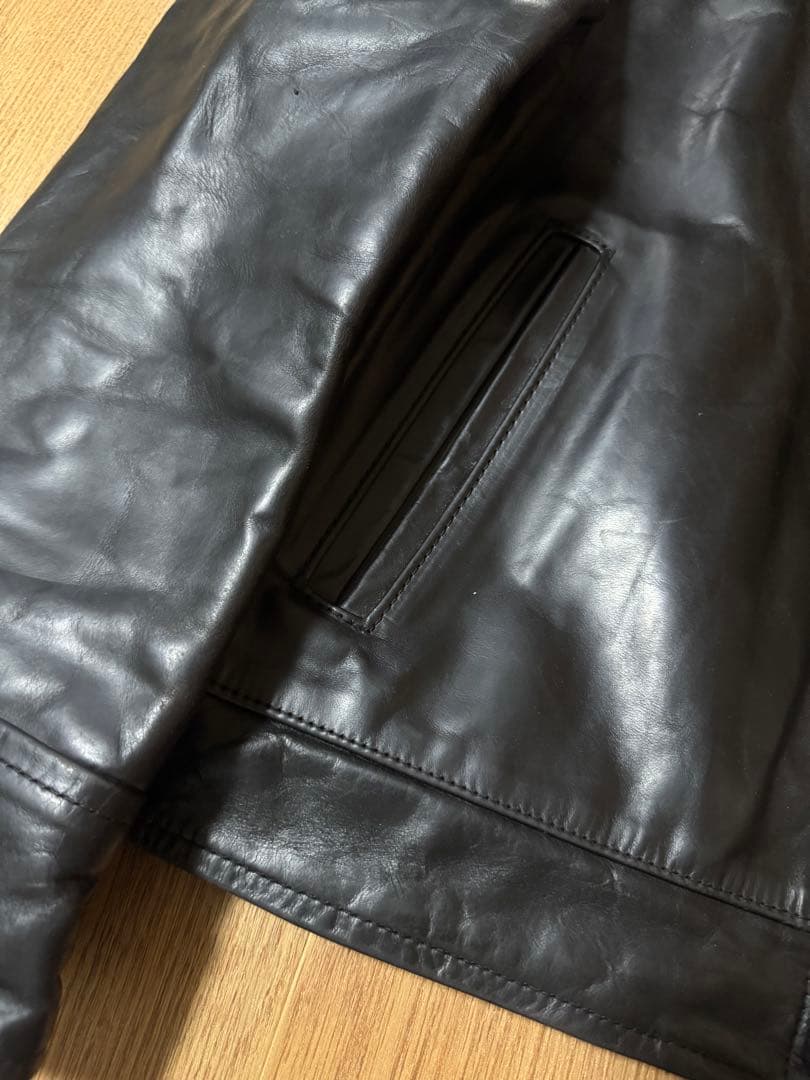 AERO LEATHER ホースハイド ハイウェイマン レザージャケット 36