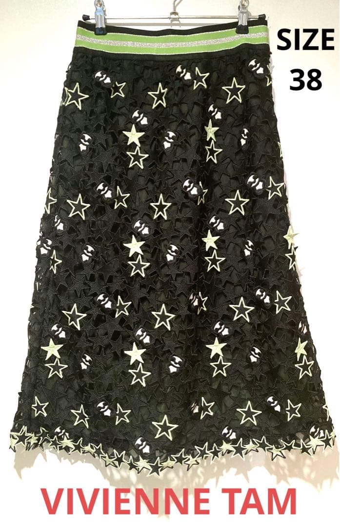 ヴィヴィアンタム　レーススカート　サイズ38
