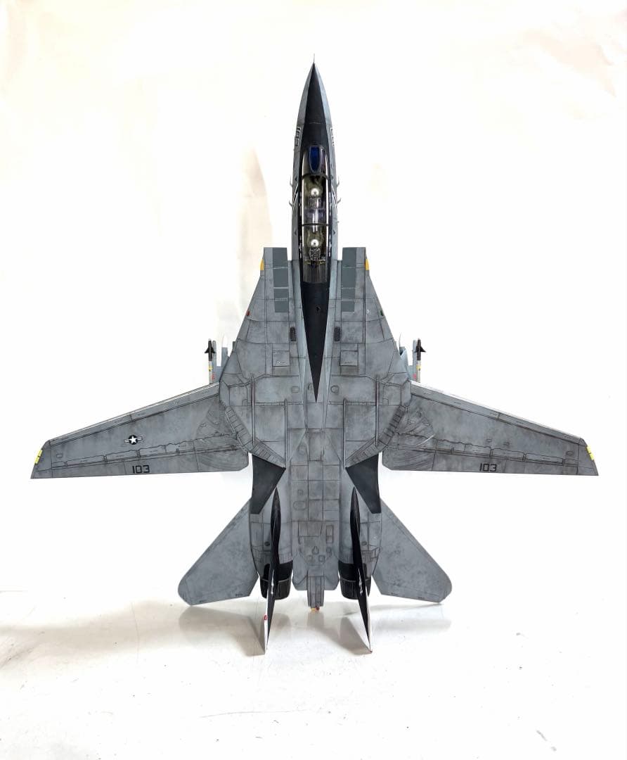 タミヤ1/48 F-14D TOMCAT ジョリーロジャース仕様VF-103