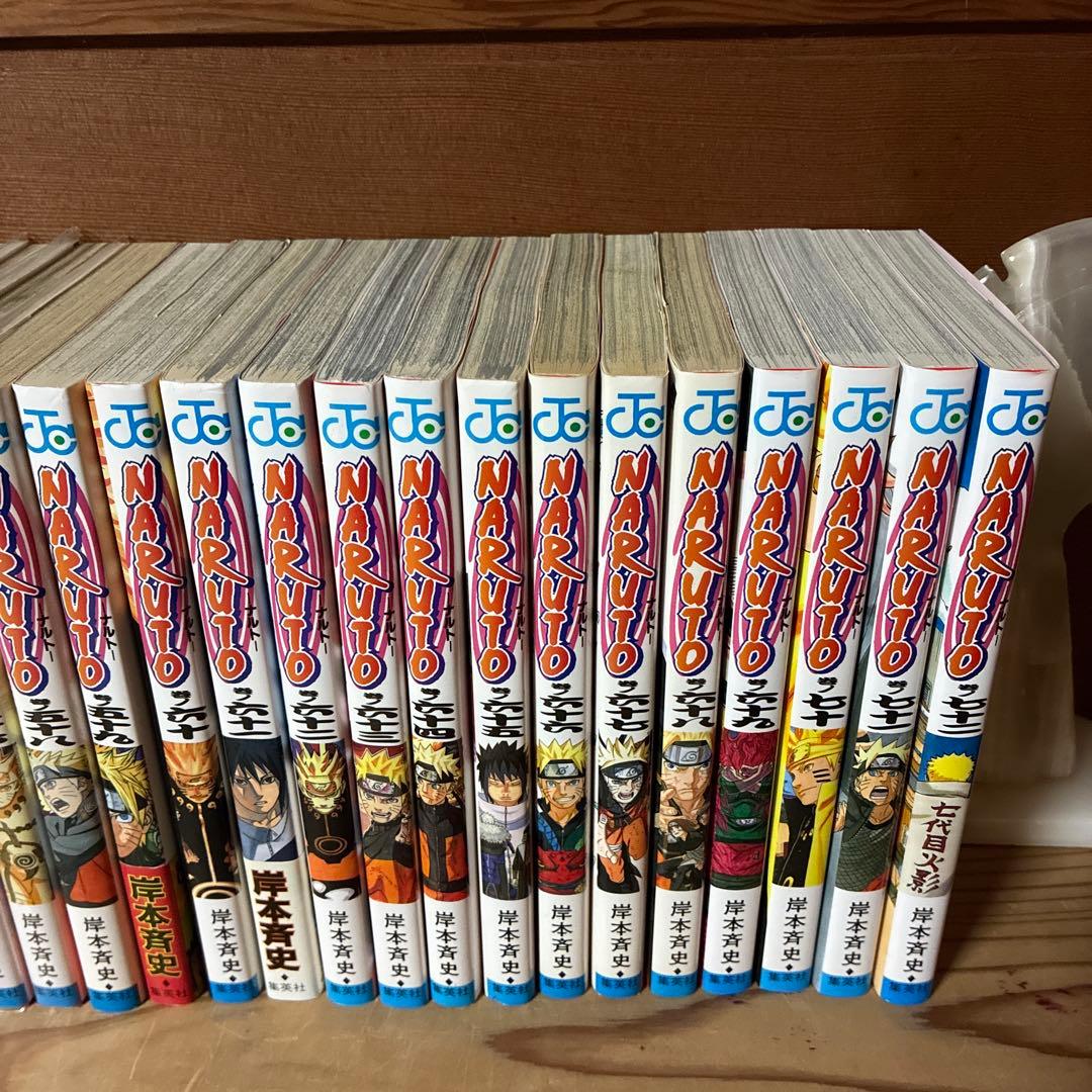 NARUT ナルト　全巻　1-72巻セット　28-72巻は比較的美品！0124