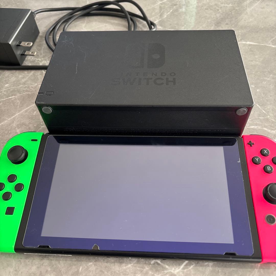 Nintendo Switch ネオンカラー 本体 ACアダプター付き