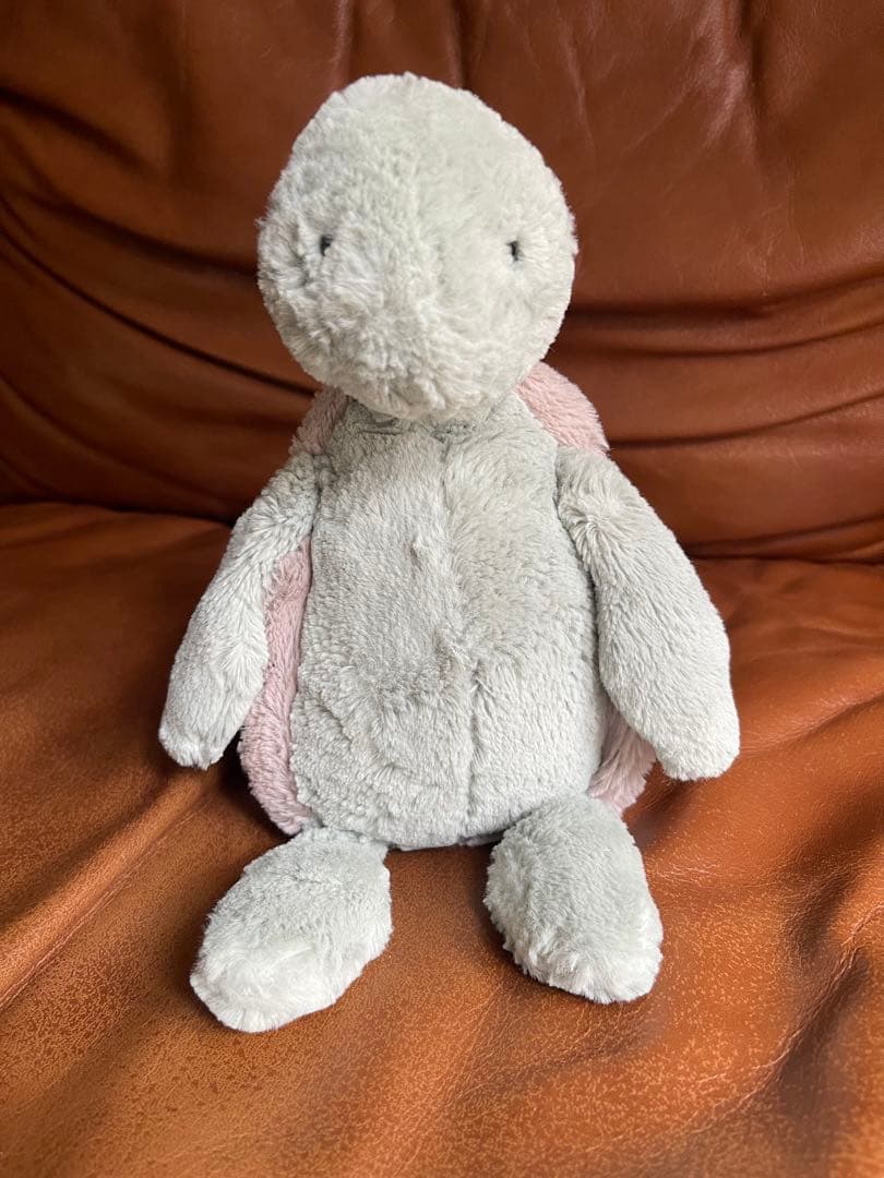 　ジェリーキャット　はずかしがりやのカメ　ぬいぐるみ