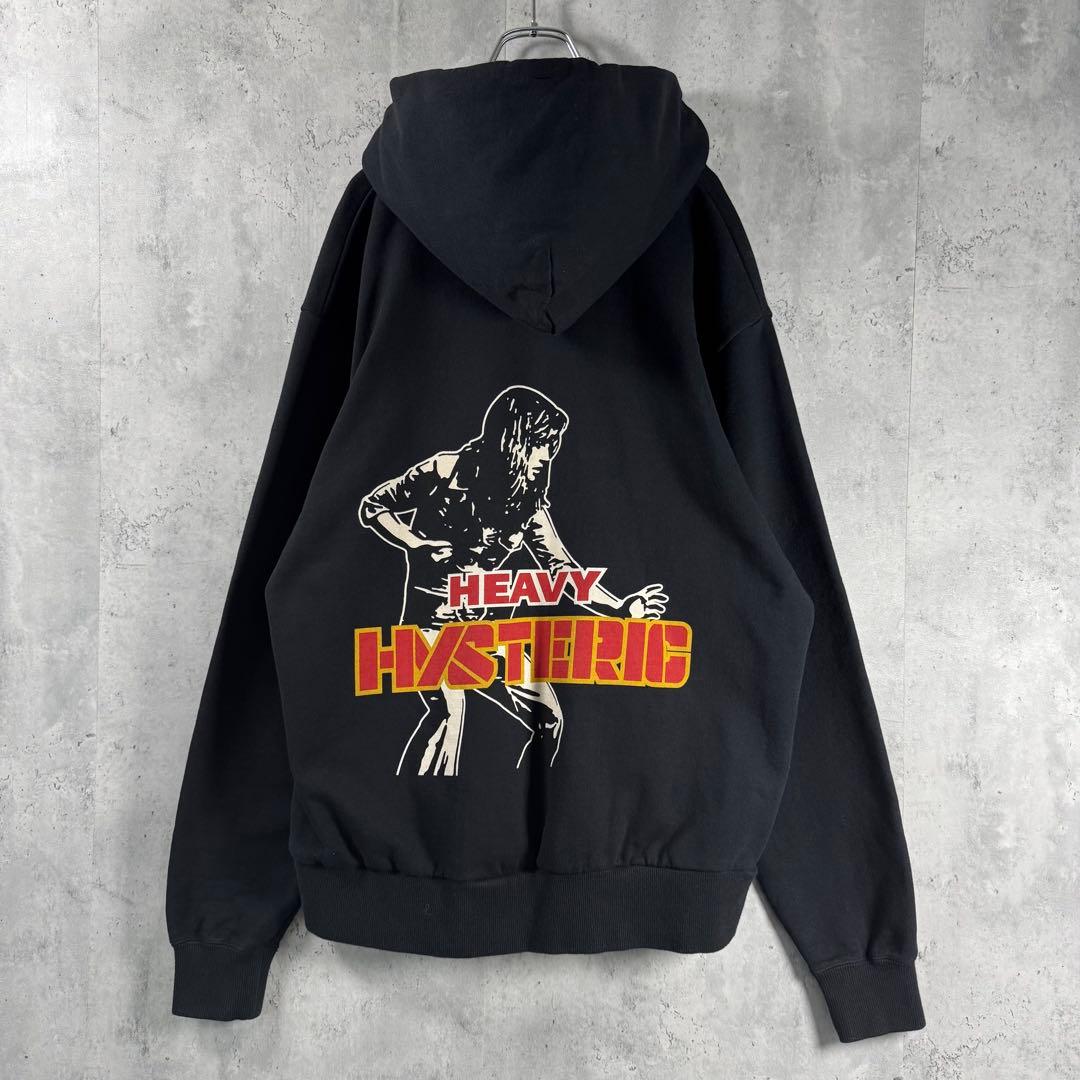 【minଓ♡⃛さん専用】ヒステリックグラマー ジップパーカー XL 黒