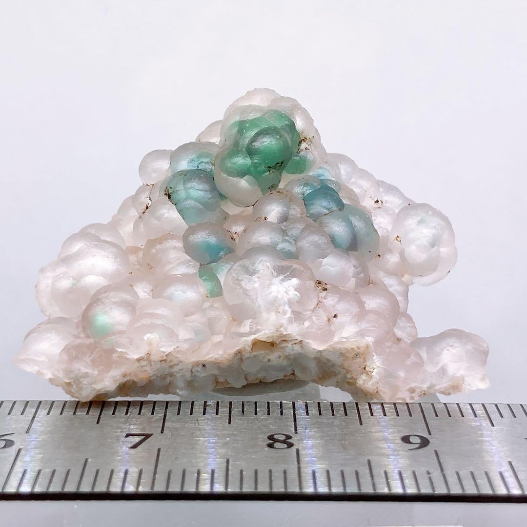 2*:様 『2022年発見』クリソコラインカルセドニー　原石　鉱物標本　天然石