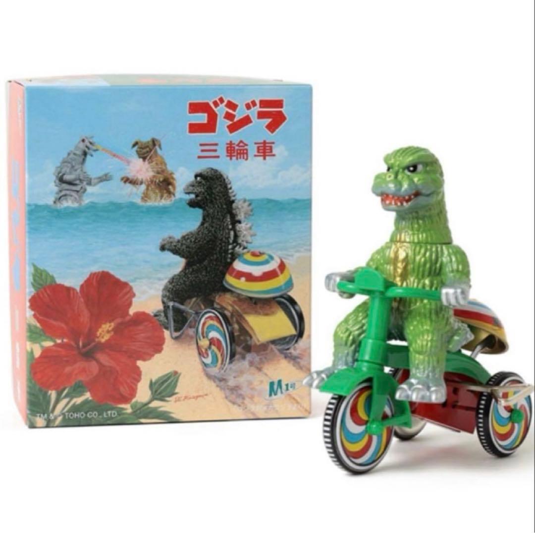 BEAMS別注 M1号 74ゴジラ三輪車 ソフビ ビームス フィギュア　新品