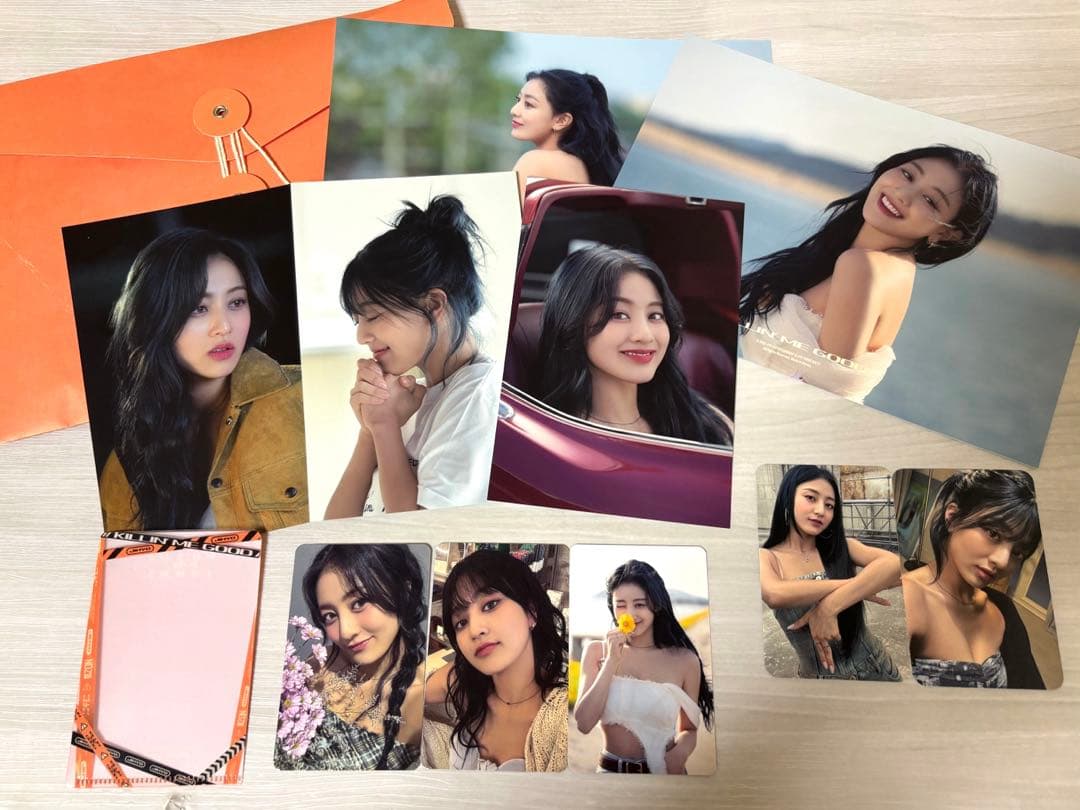 TWICE ジヒョ ZONE ソロ グッズ KIT jypshop 特典 トレカ