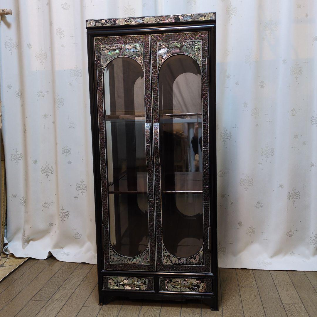 螺鈿細工　飾り棚　韓国伝統工芸 直接お渡し限定