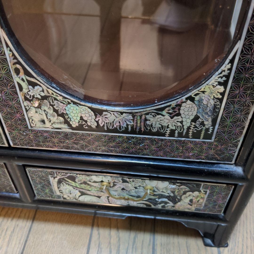 螺鈿細工　飾り棚　韓国伝統工芸 直接お渡し限定