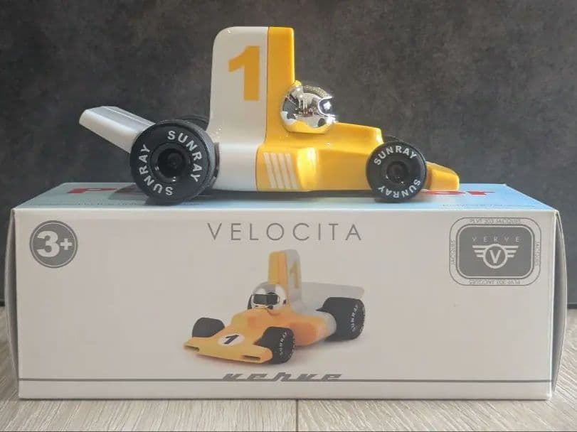 稀Playforever Velocita PL-VF303 黄色トイカー 新品