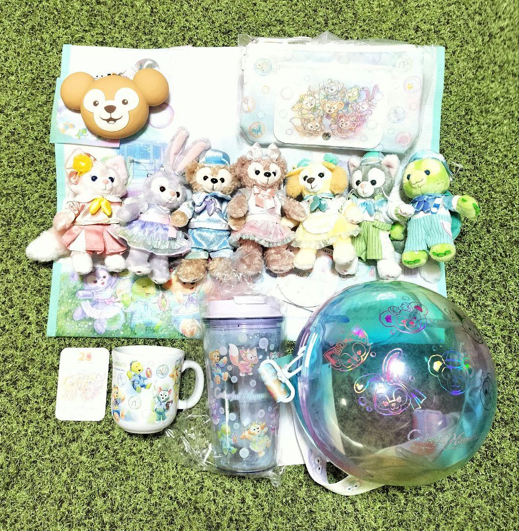 ディズニーシー　カラフルハピネス　20周年　シャボン玉　ポップコーンバケット