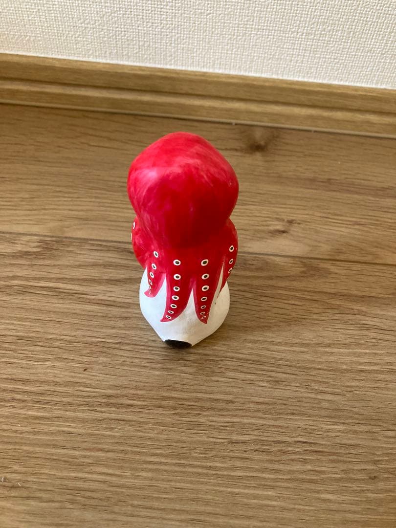 猫に蛸　山形県　相良人形　郷土玩具