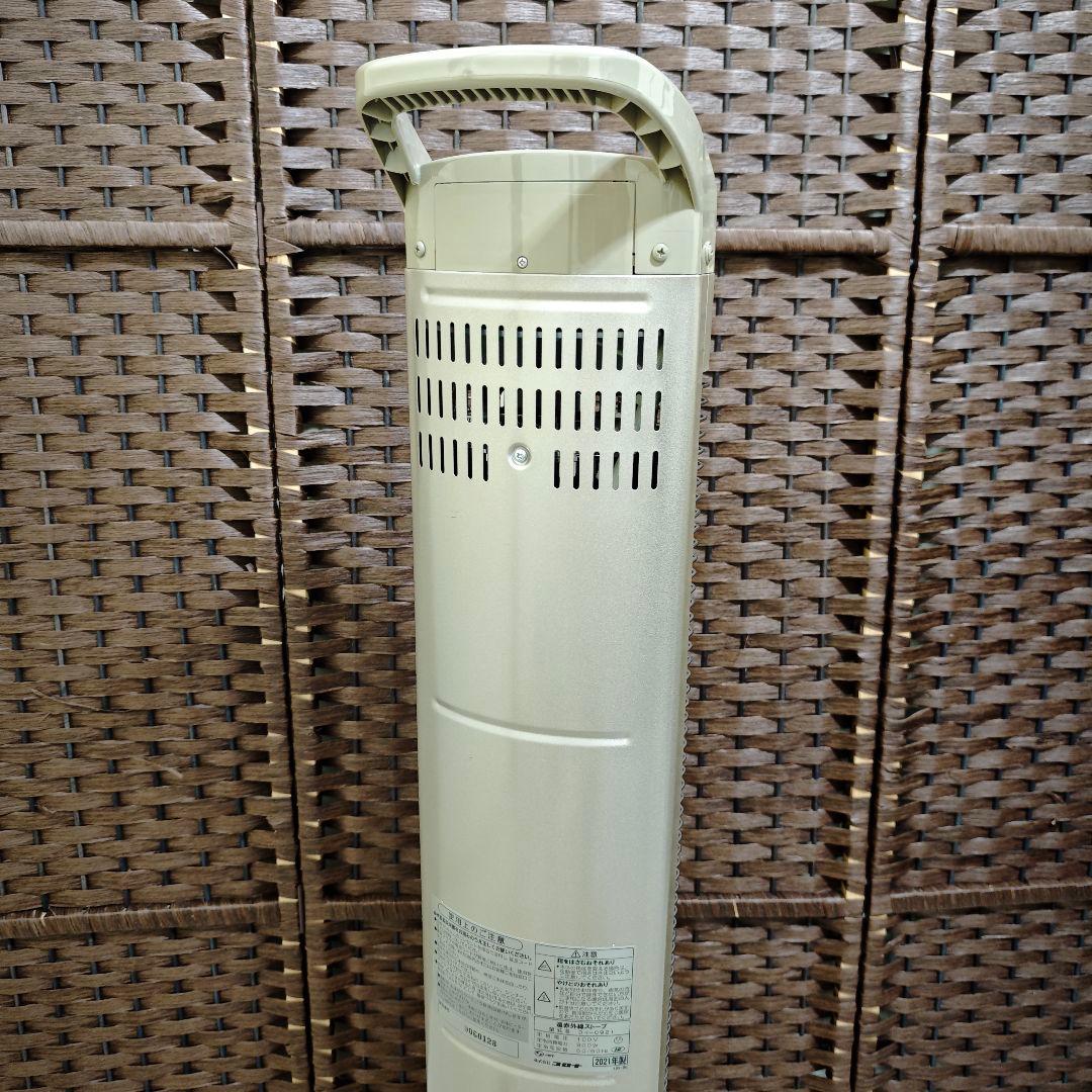 【美品】CORONA 遠赤外線ストーブ DH-C921 スリムカーボン 暖房