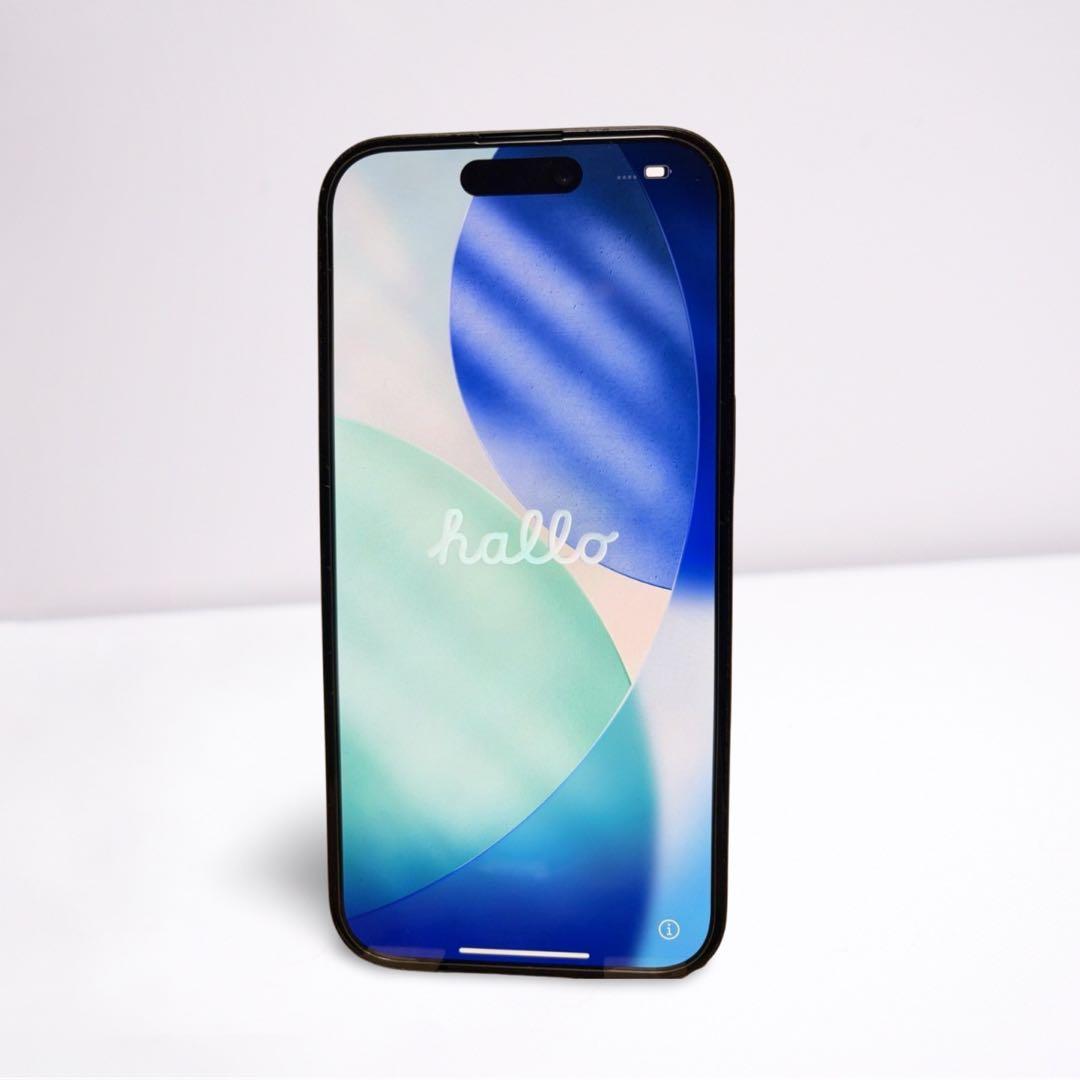 【美品】iPhone15 ブラック 128GB 箱あり SIMフリー