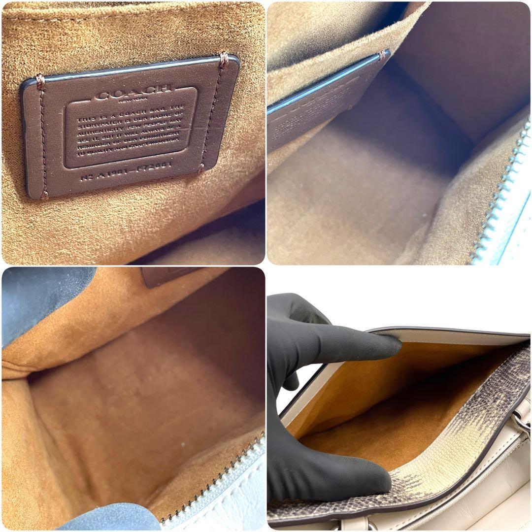 未使用級　希少　COACH 2way ハンドバッグ ショルダーバッグ　ゾーイ