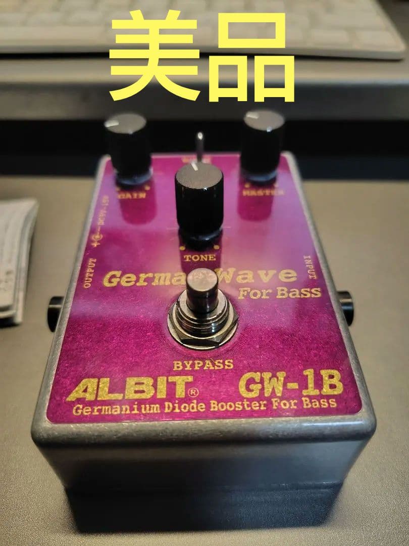 【美品】ALBIT GW-1B Germa wave　ベースブースター