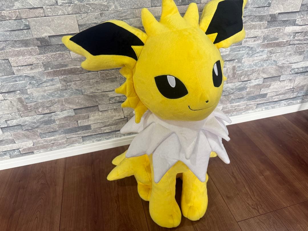 サンダース　等身大　ぬいぐるみ　ポケモンセンター