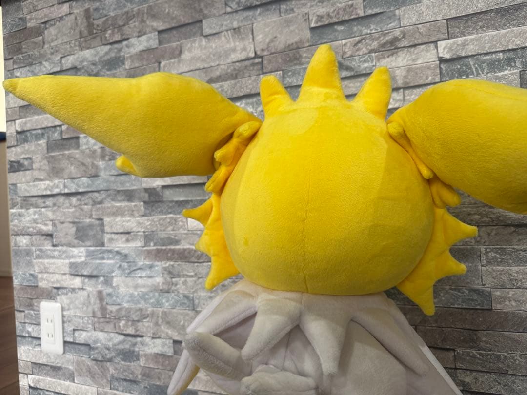 サンダース　等身大　ぬいぐるみ　ポケモンセンター