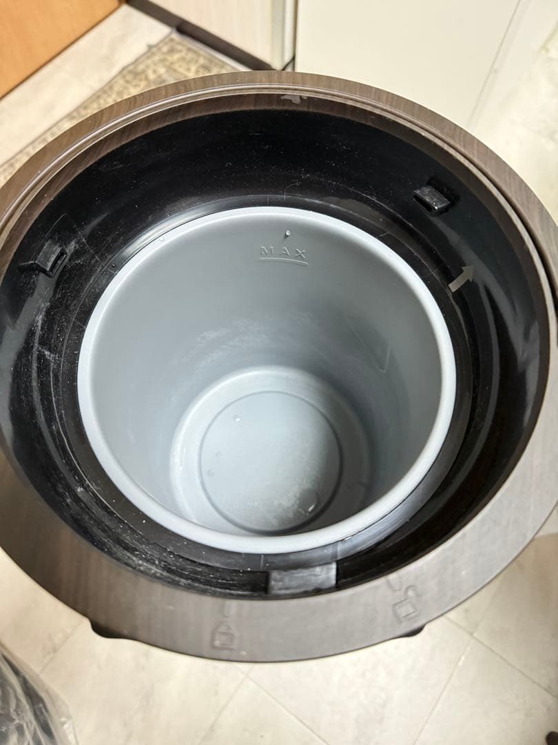 STEAM POT ブラック 置き型加湿器 スリーアップ 3㍑