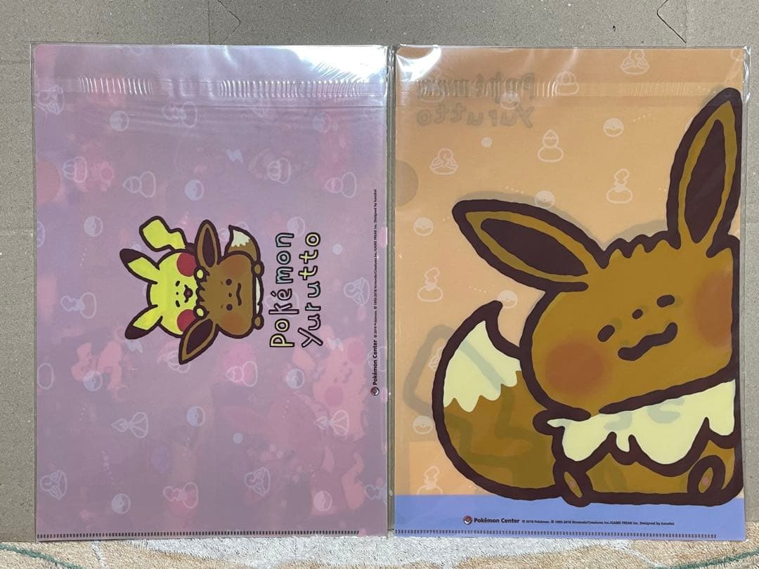 ポケモンセンター クリアファイル ポケモンユルット 6枚 カナヘイ