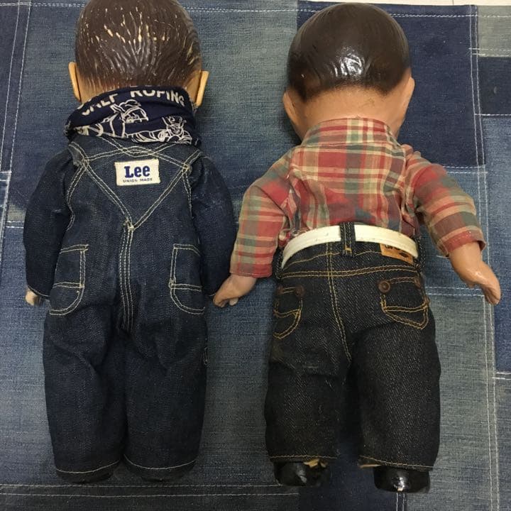 2体SET 1960s Buddy Lee バディリーフィギュアvintage