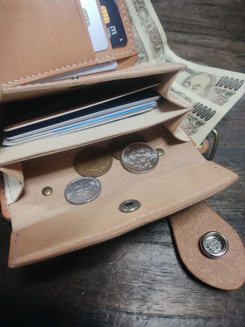 Middle Leather Wallet ミドルウォレットFORANRO