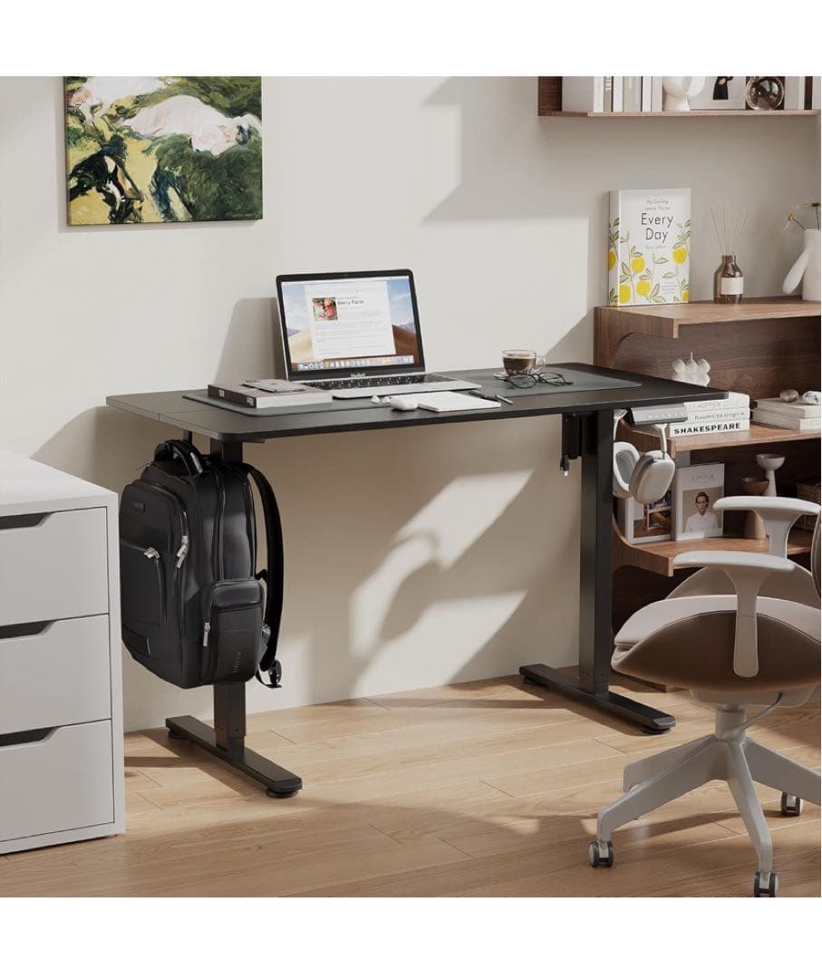 ゲーミングデスク　パソコンデスク　昇降式　スタンディング　120×60×72