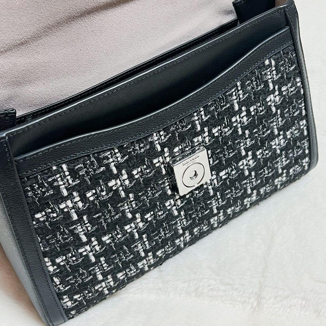 ケイトスペードニューヨーク　kate spade バッグ　ツイード　ショルダー