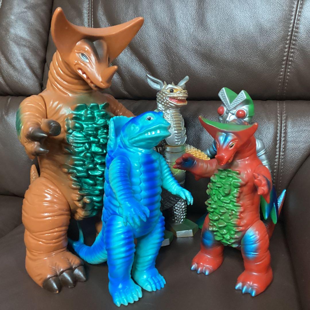 ブルマァク 怪獣5体セット　バラ売り値引不可　1991ビンテージ現状現品渡し